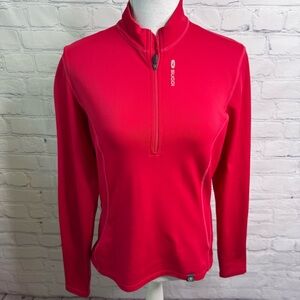 SUGOI Red Cycling Long Sleeve Top Medium
